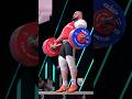 Lasha Talakhadze 🇬🇪 220kg / 485lbs Snatch Slow Motion 2023 WWC! #weightlifting #snatch #lasha