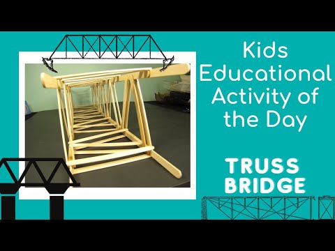 STEM Activity of the Day: Truss Bridge