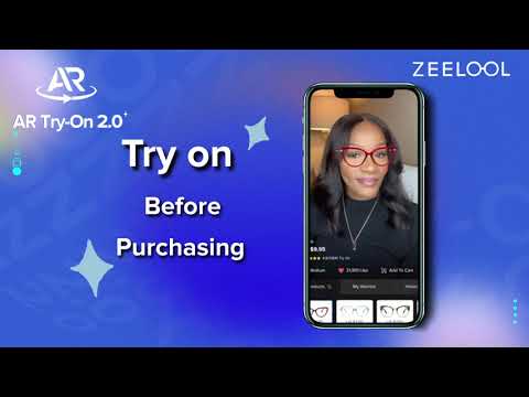 Zeelool - AR Try On Glasses Video