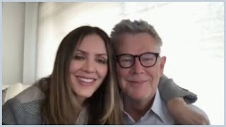 Katharine McPhee Foster &amp; David Foster about touring + Kat singing "I'll be seeing you" @ Fox5DC