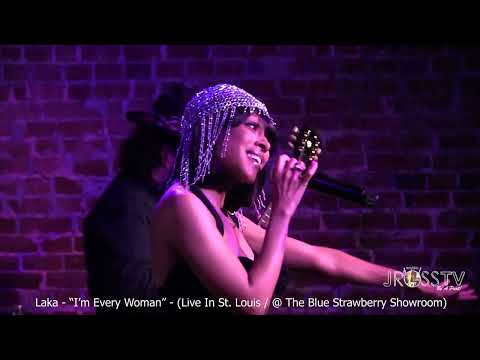 James Ross @ Laka - "I'm Every Woman" - Live At The Blue Strawberry - www.Jross-tv.com (St. Louis)