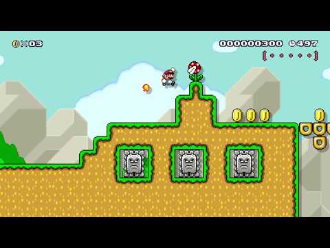 Whomp's Fortress - Super Mario Maker 2
