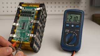 Building a High-Power 24V 40A Battery Pack from 18650 Cells