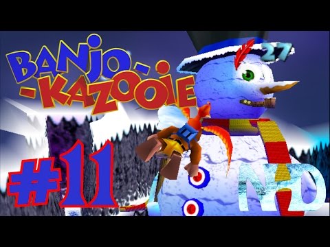 Let's Play  Banjo-Kazooie (pt11) Freezeezy Peak (Christmas Spirit)