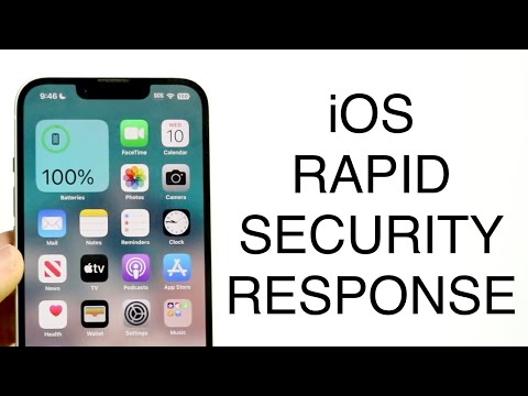 What Is a iOS Rapid Security Response?