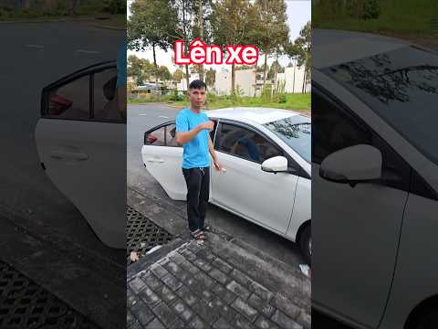 Chưa lên xe mà