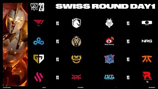 Worlds 2023 - Swiss Stage Day 1 // Round 1