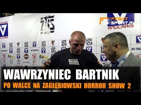 Wawrzyniec Bartnik po zwycięstwie na Zagłębiowski Horror Show 2