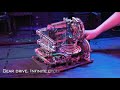 Robotime 3D medinis mechaninis konstruktorius Naktinis miestas