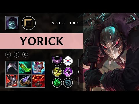Yorick Top vs Jax - KR Master Patch 25.24