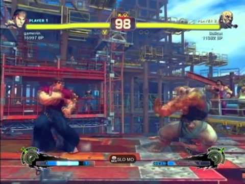 SSF4  gameinn (Ryu)  VS bullcat (Gouken)