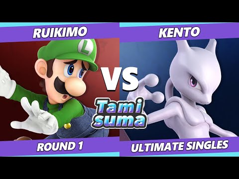 TAMISUMA 225 Round 1 - Ruikimo (Luigi) Vs. Kento (Mewtwo) SSBU Smash Ultimate