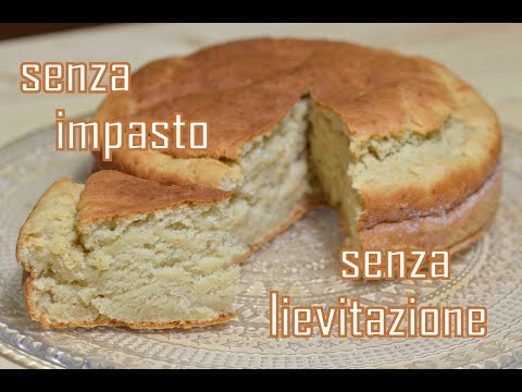 Torta soffice al Parmigiano pronta in 2 minuti