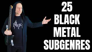 Download lagu 25 Black Metal Subgenres Explained With Riffs mp3