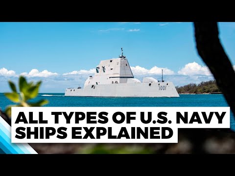 Every U.S. Navy Ship Type Explained: From Carriers to Submarines