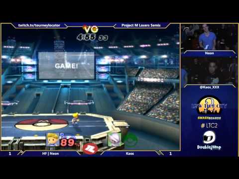 LTC2 - Kaos (Mewtwo) vs  HF | Neon (Lucas) SSBPM Losers Semis