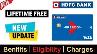 HDFC New Freedom Credit Card - Full Details, Benefits and Eligibility