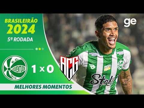 Gols e lances de Juventude-RS x Atlético-GO