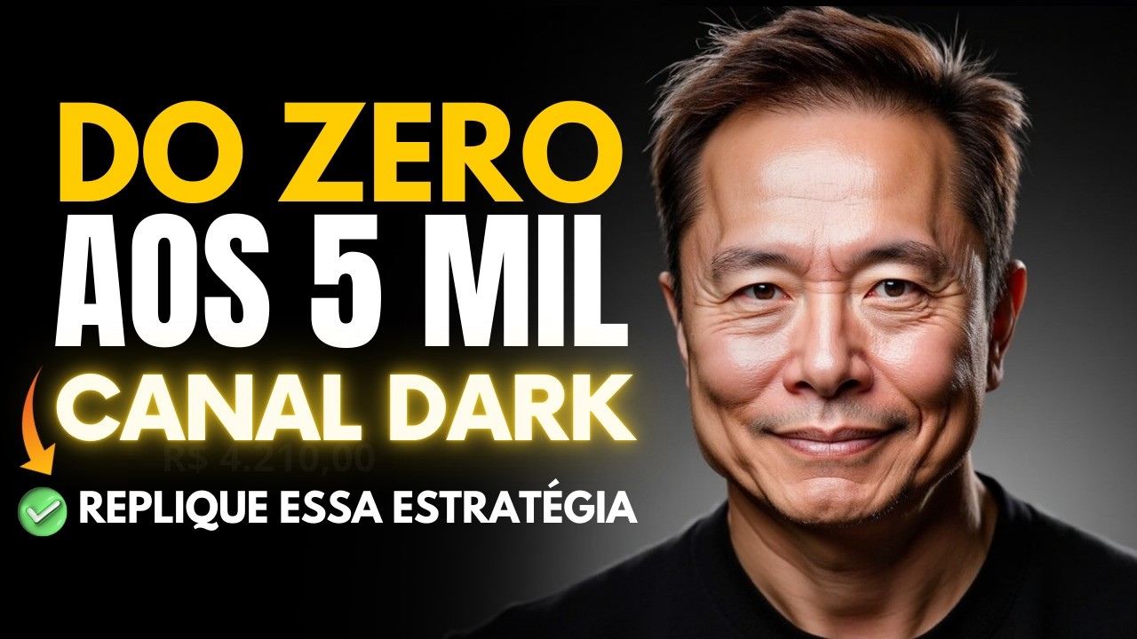 COMO FAZER R$5.000 POR MÊS COM CANAL DARK