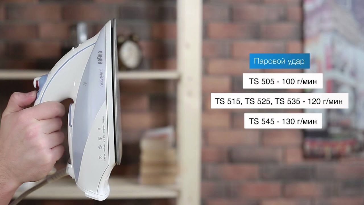 Утюг Braun TexStyle TS515