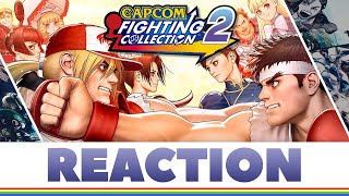 Our REACTION to Capcom Fighting Collection 2