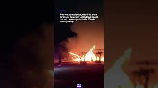 Incendiu în Mamaia. Au ars două baruri de pe plaja din nordul stațiunii #digi24  #știriledigi24
