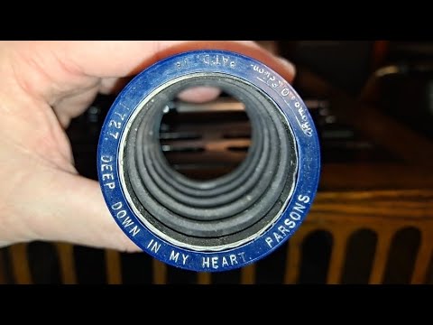 Deep Down In My Heart. Parsons. Edison Blue Amberol Cylinder 1727 from 1913. Amberola 30 Phonograph