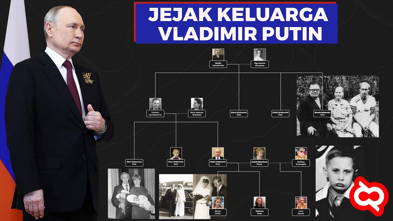 Terlahir dari Keluarga Miskin! Silsilah Keluarga VLADIMIR PUTIN yang Bakal Menjadi Penguasa Dunia