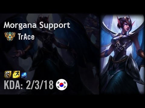 Morgana Support vs Braum - TrAce - KR Challenger Patch 6.15
