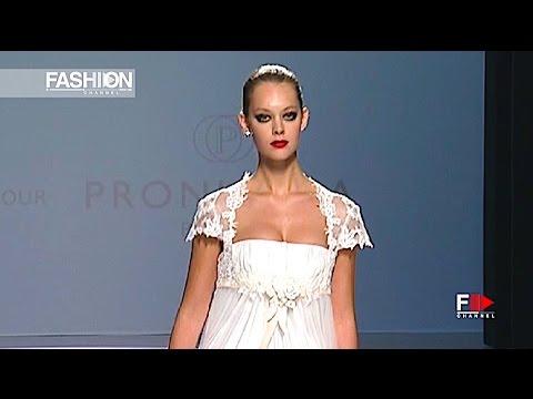 ELIZABETH BARBOZA Gaudì Novias Spring Summer 2010 - Fashion Channel