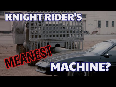 The TOP 10 Villainous Vehicles in Knight Rider! Did YOUR Favorite Mechanical Baddie Make the List?