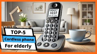 ✅ Best cordless phone for elderly: Cordless phone for elderl