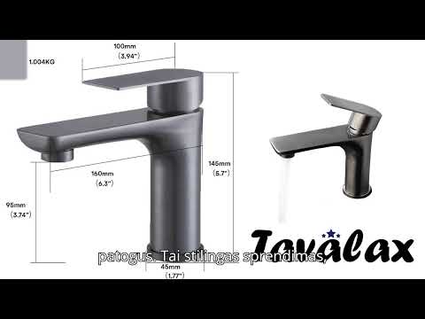Praustuvo čiaupas/vandens maišytuvas Tavalax video