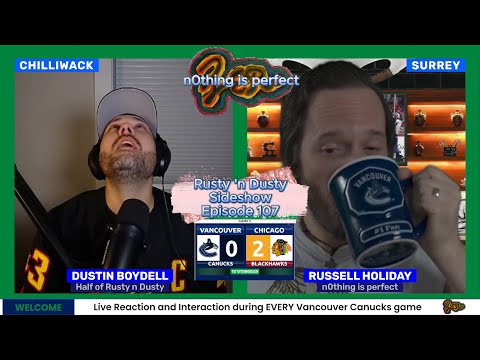 Deja Vu Start | Canucks vs Blackhawks | Rusty 'n Dusty Sideshow | Episode 107