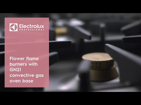 Electrolux Professional 4-BURNER (10KW) GAS RANGE+OVEN 800 MM