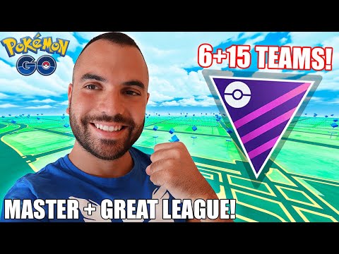 6+15 SQUADRE per VINCERE OGNI PARTITA in LEGA MASTER! - Pokémon GO