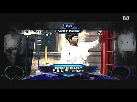 "INFINITIZE" Comeback - INFINITE on Mnet Mcountdown