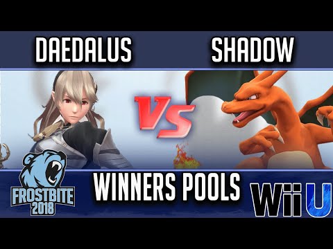 Frostbite 2018 Smash 4 Singles  WINNERS POOLS -  Daedalus (Corrin, Fox) vs  Shadow (Charizard)