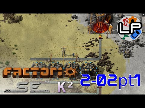 S2-E2 pt1 - Day Trippers - Laurence Plays Factorio: Space Exploration 0.6 + Krastorio²