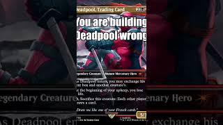 Stop Building Deadpool like this! #magicthegathering #mtg #commander #marvel #mtgcommander
