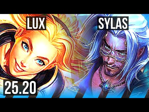 LUX vs SYLAS (MID) | 13/1/7, Legendary | EUW Master | 25.20
