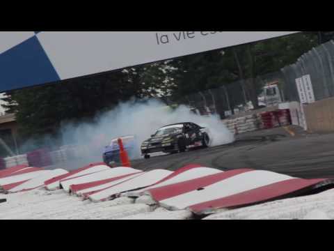 Kevin Morin Leading Marin Guilbeault - Formula Drift Canada Round 3 2015