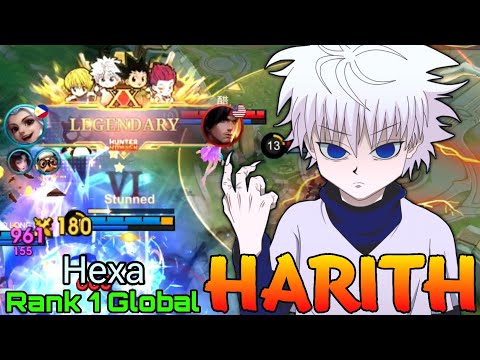 Legendary Harith Goldlaner - Top 1 Global Harith by Hexa - Mobile Legends