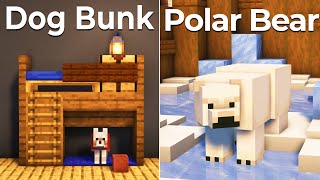 3 Simple Pet Houses in Minecraft #4