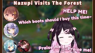 Nazupi Visits The Forest! [ VSPO! / Kaga Nazuna ] [ ENG Sub ]
