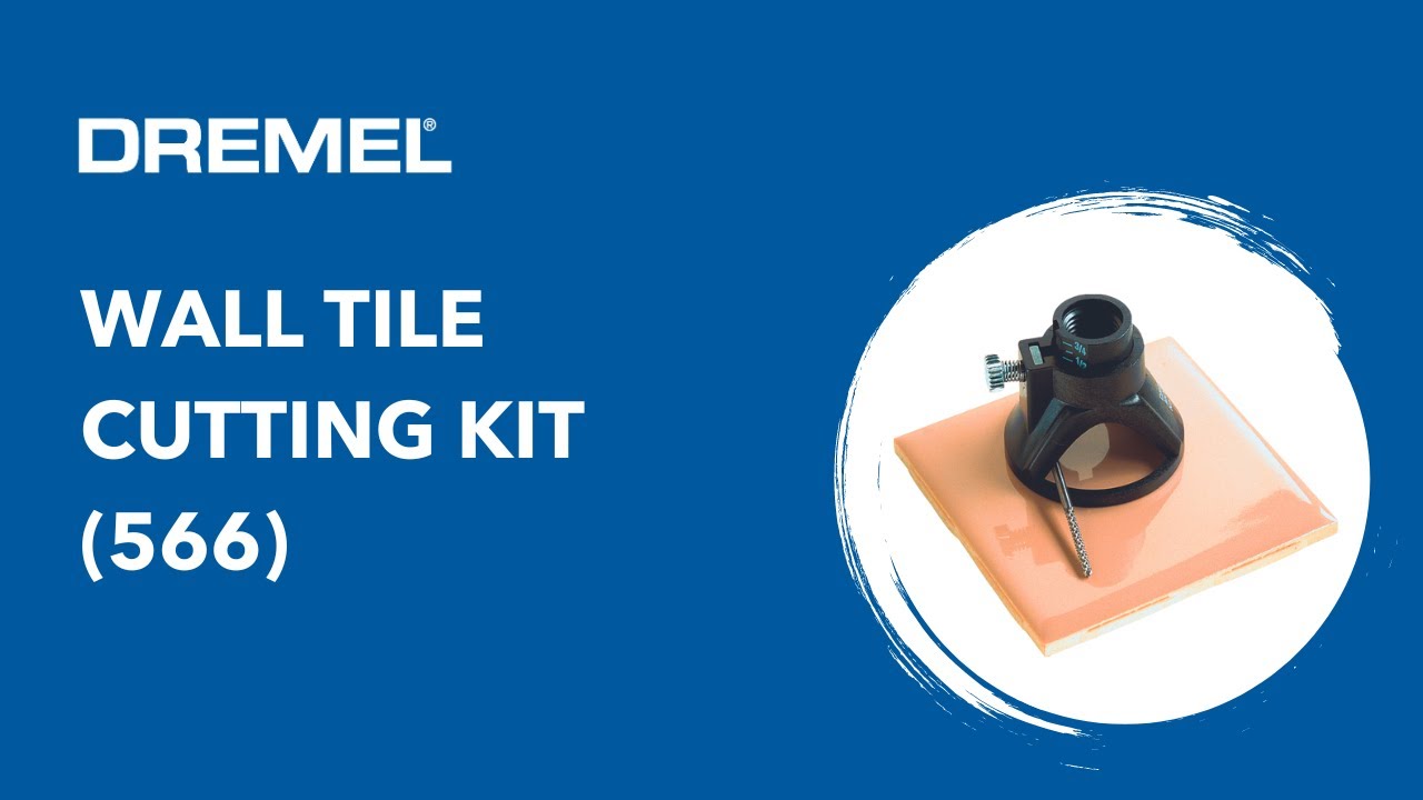 DREMEL® Wall Tile Cutting Kit Attachments to Cut Dremel