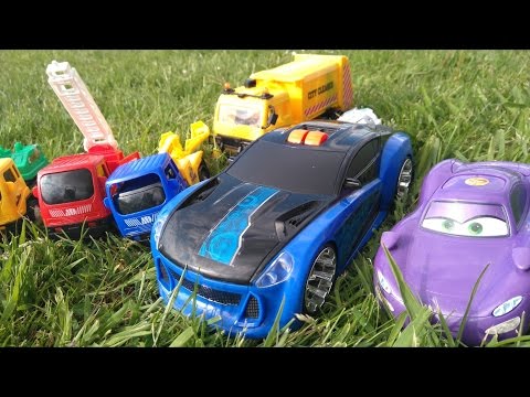 ToysWorldTV Learning Playtime Game park, toy cars 游戏乐园，玩具车 Игровой парк, игрушечные автомобили