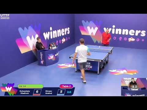WINners CUP table 2  09.09 Kolomiets Vladimir - Kireev Andrei 15:30