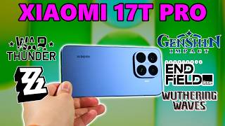 Gaming test - Xiaomi 17T Pro with MediaTek Dimensity 9500!