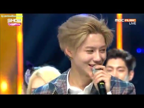 [ENG SUB] 160302 Taemin - 2nd #1 winning speech + encore on Show Champion